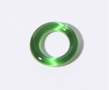 17 mm clear glass Ring