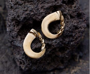 Acqua Gold Earrings