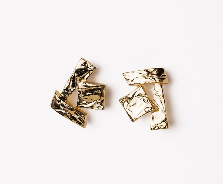 Kubista Gold Earrings