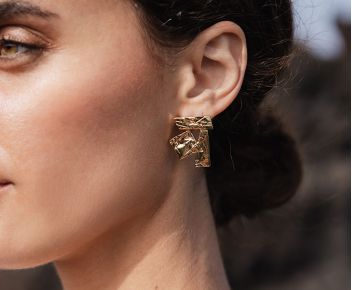 Kubista Gold Earrings