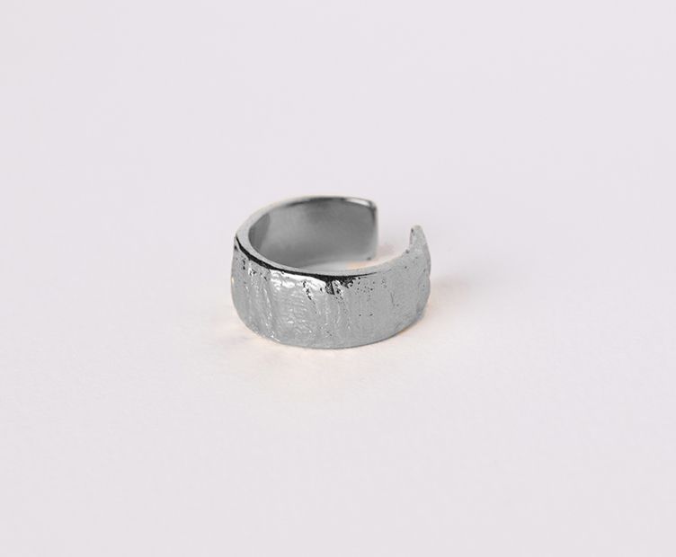 Smoke Silver Ring