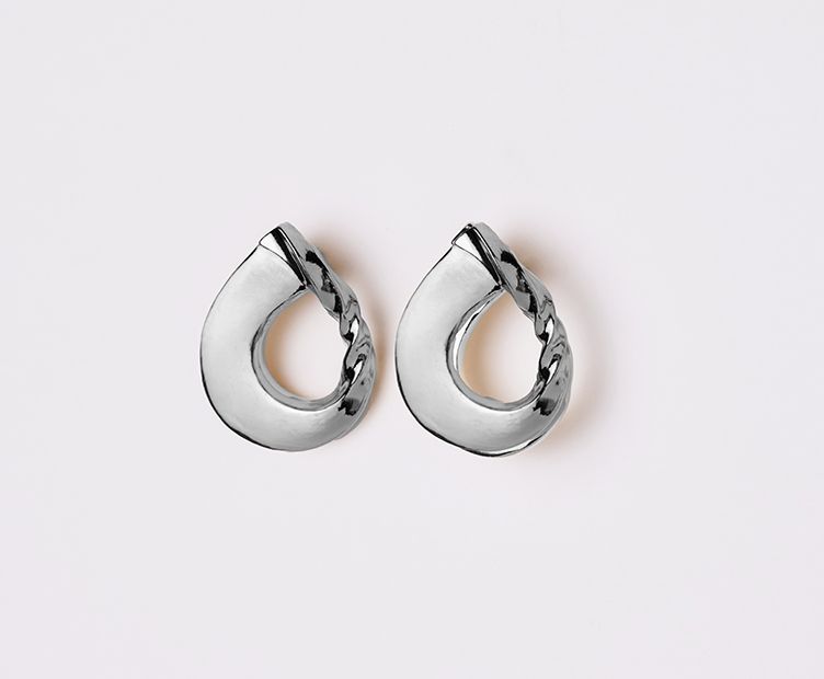 Acqua Silver Earring