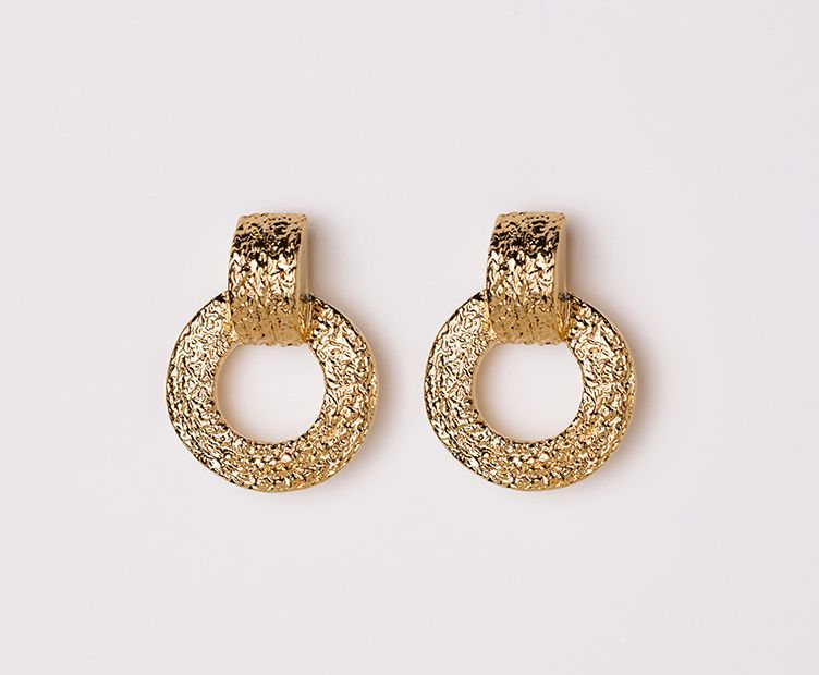 Boucles d'oreilles Gloria clip Doré