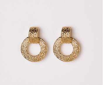 Boucles d'oreilles Gloria clip Doré