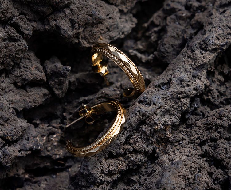 Oracle Gold Earrings