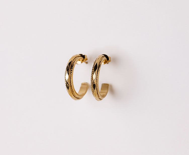 Oracle Gold Earrings