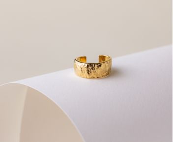 Smoke Gold Ring