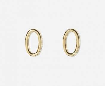 Solo Medium Smooth Earrings